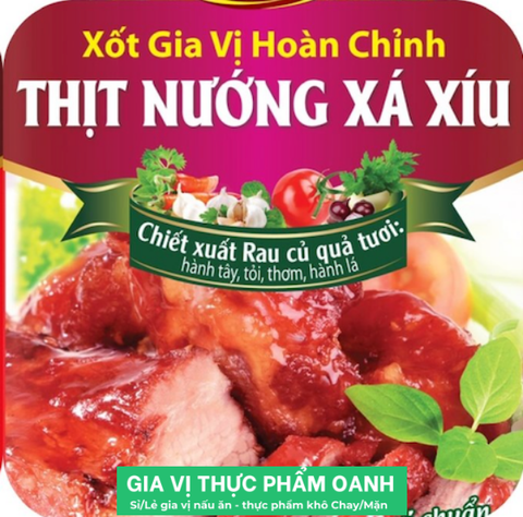 (Set 5/2,5-3kg thịt) Gia vị hoàn chỉnh THỊT NƯỚNG XÁ XÍU Barona (80gr)