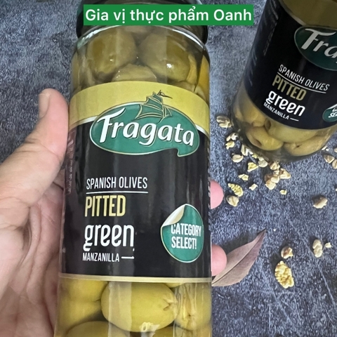 OLIVE XANH TRÁI NHỎ TÁCH HẠT (163G/335G)-FRAGATA
