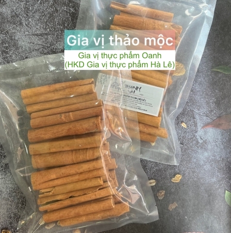 Quế cạo vỏ, quế điếu 20cm (100gr )