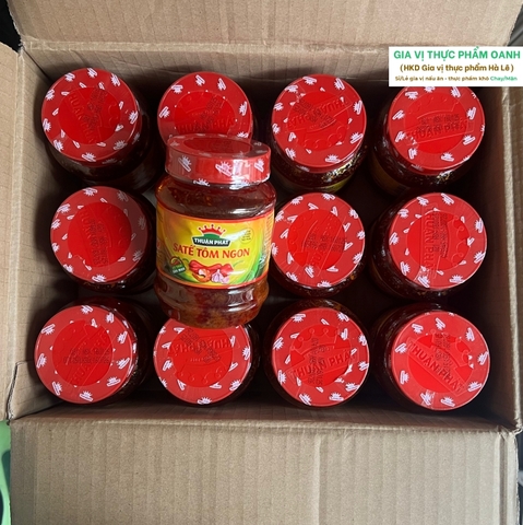 (Thùng 24) Sa tế tôm ngon Thuận Phát (250gr)