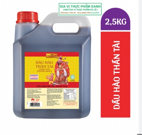 Dầu hào thần tài Choy Sun Lee Kum Kee (2.5kg)