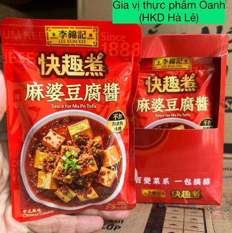 (Hộp 12) Sốt ướp đậu hũ tứ xuyên Lee Kum Kee (80gr)