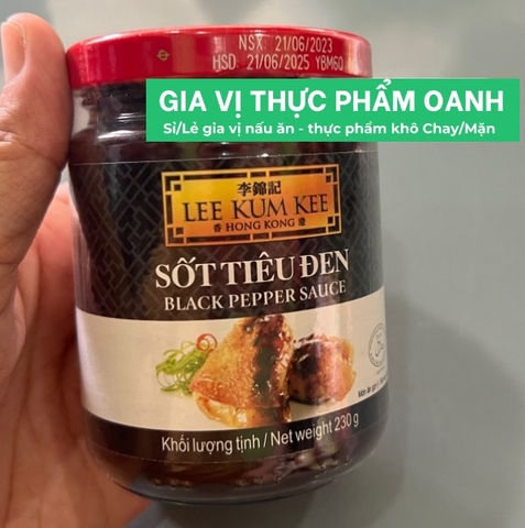 Sốt ướp đồ nướng vị tiêu đen đậm đặc Lee Kum Kee (235gr)