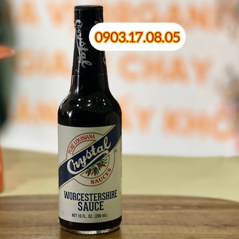 SỐT WORCESTERSHIRE 295ML - CRYSTAL
