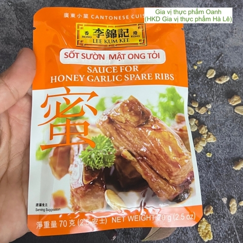 Sốt sườn mật ong tỏi Lee Kum Kee (70g)