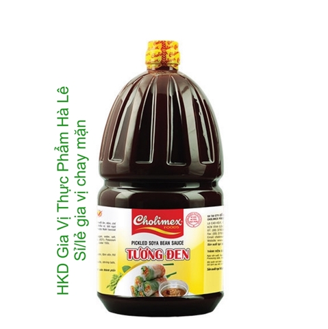 (Thùng 6) Tương đen 2,1kg-Cholimex