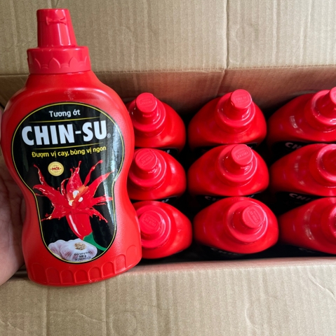 (Thùng 12) Tương ớt Chinsu 500gr