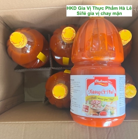 (Thùng 6) Tương ớt phở 2,1kg-Cholimex