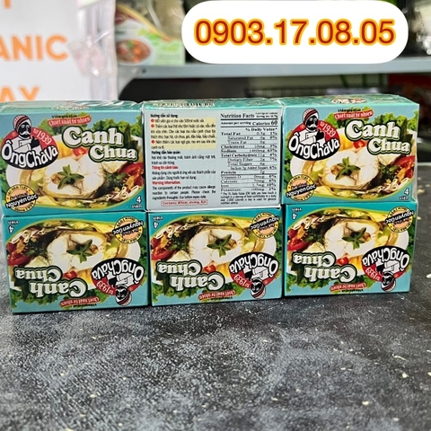 (Thùng 144) Viên gia vị canh chua 75gr-Ông Chà Và