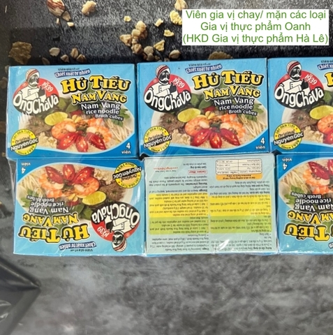 (Lốc 12) Viên gia vị Hũ tiếu nam vang 75gr-Ông Chà Và