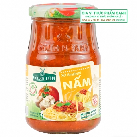 Xốt Spaghetti Nấm - Golden Farm (370 g)