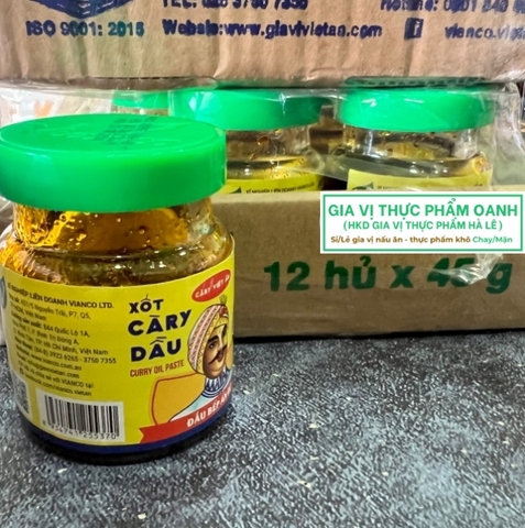 Xốt cà ri dầu Vianco (chai 45gr)-Lốc 12