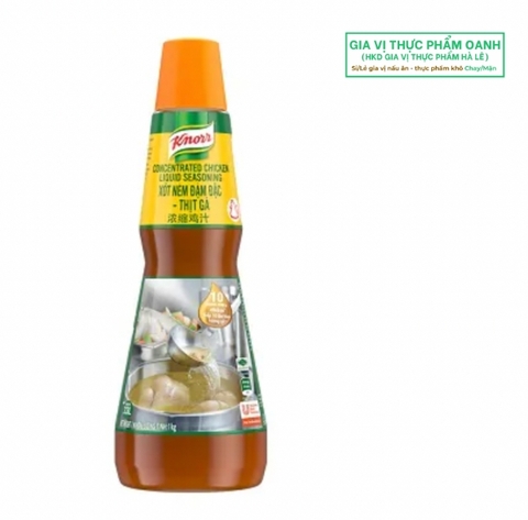 (Thùng 6) Xốt nêm đậm đặc Knorr - thịt gà 6x1kg