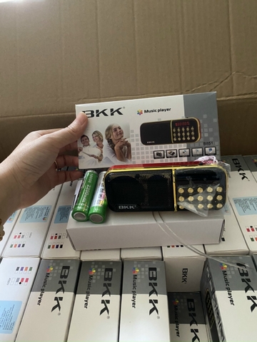 Loa pháp BKK B851 2 pin chính hãng, nghe nhạc, nghe kinh, nghe đài FM, USB Thẻ nhớ [BH 6 tháng]