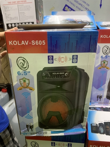 Loa bluetooth karaoke S605 (mic mua riêng) [BH 3 tháng]