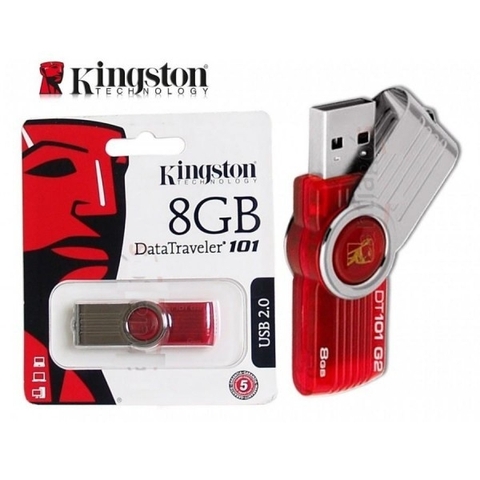 USB 8Gb KINGSTON DT101 NHỰA 2.0 [BH 1 năm]