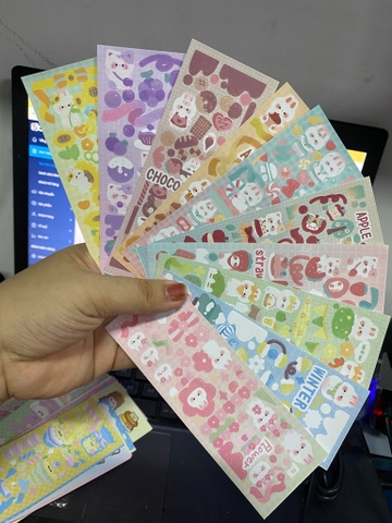 Set 20 miếng dán sticker nhiều hình cho bé [BH: NONE]