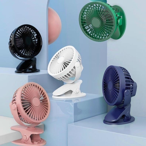 Quạt kẹp bàn Clip Fan 4 cánh [BH: 1 TUẦN] / pktn sale