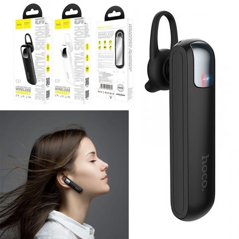 Tai nghe bluetooth HOCO E37 ch nh h ng nghe 1 b n BH 1 n m