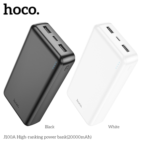 Pin sạc dự phòng HOCO J100A 20.000mAh (sạc dự phòng) chính hãng [BH 1 năm]