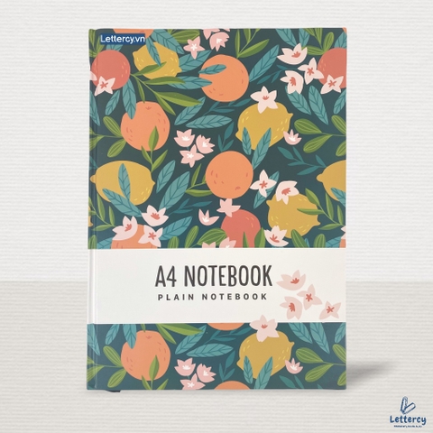 [Plain Notebook] Sổ tay Crabit Lemon (A4 - Ruột Trơn)