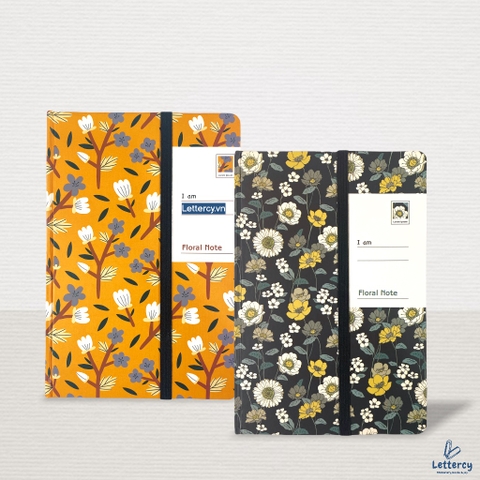 [Ruled Notebook] Sổ tay Crabit Floral Note (Ruột Kẻ Ngang)