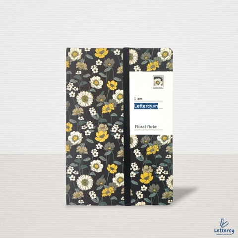 [Ruled Notebook] Sổ tay Crabit Floral Note (Ruột Kẻ Ngang)