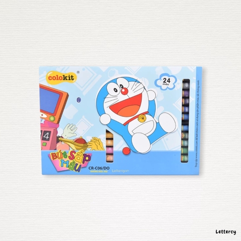 Bút màu sáp Colokit Doraemon