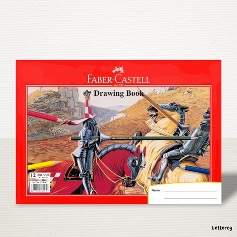 Tập Giấy Vẽ Faber-Castell - A3 - 200gsm - 12 Tờ (1740A3)