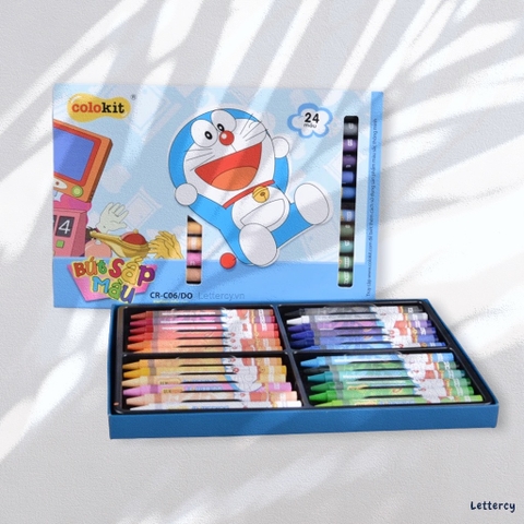 Bút màu sáp Colokit Doraemon