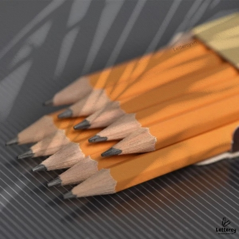 Bút chì gỗ Thiên Long GP-018 - 2B