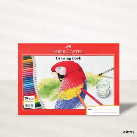 Tập Giấy Vẽ Faber-Castell - A4 - 200gsm - 20 Tờ (1740A4)