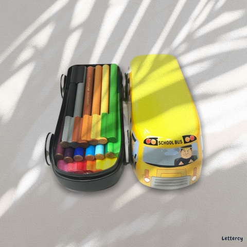 Bút Lông Màu Faber-Castell Connector - School Bus - 20 Màu