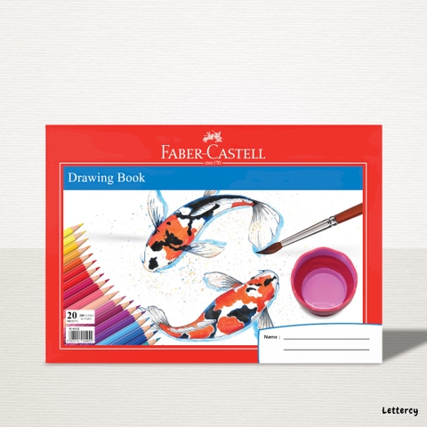 Tập Giấy Vẽ Faber-Castell - A4 - 200gsm - 20 Tờ (104002)