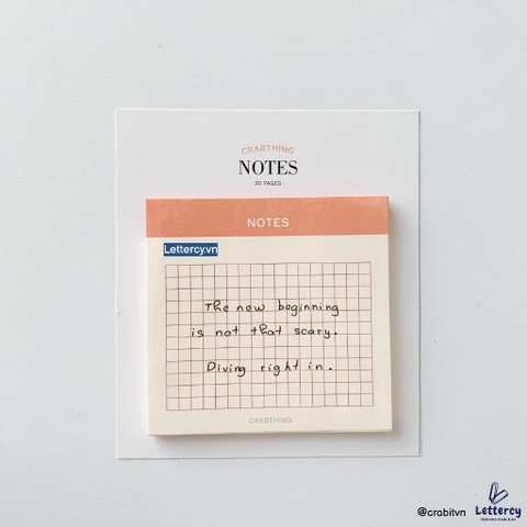 Tập note Crabit Notepad - Notes