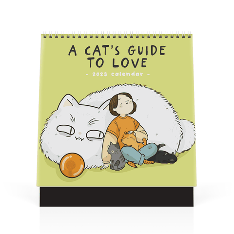 Lịch bàn 2023 A CAT’S GUIDE TO LOVE