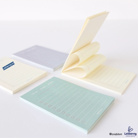 Tập note Crabit Checklist Notepad