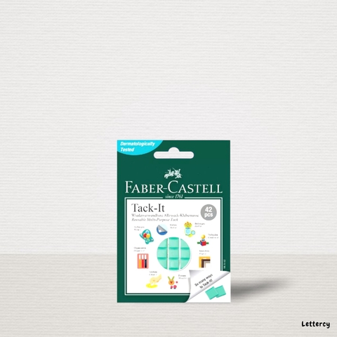 Đất Sét Dính Faber-Castell Tack-It - 42 pieces - 30g (187052)