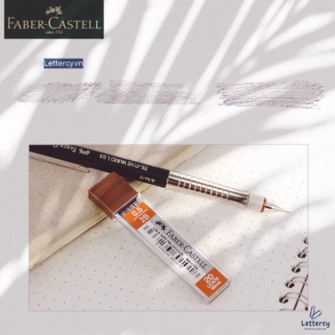 Ruột Chì Bấm Faber-Castell Super Fine Lead - 0.5mm - 2B (127520)