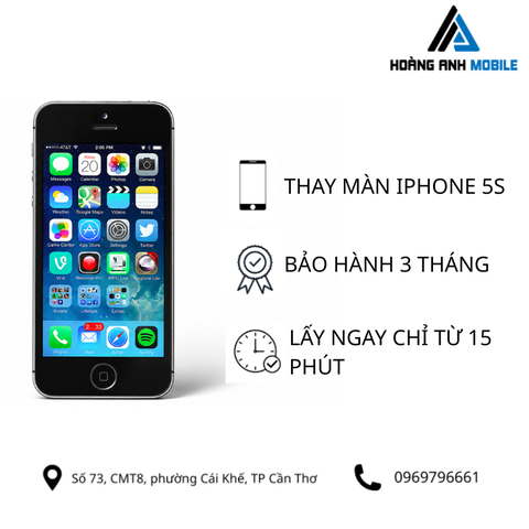 Thay màn hình iPhone 5s