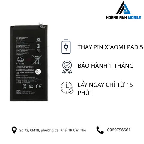 Thay Pin Xiaomi Pad 5