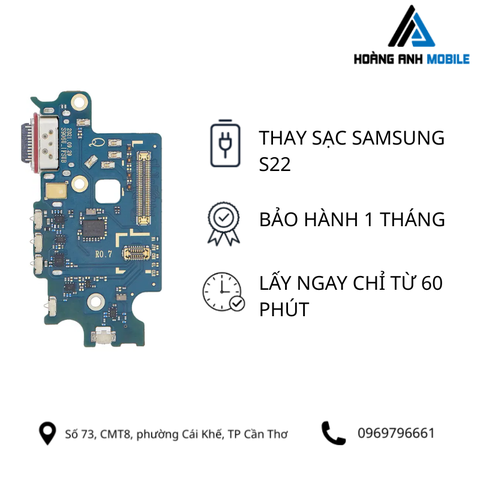 Thay sạc Samsung S22