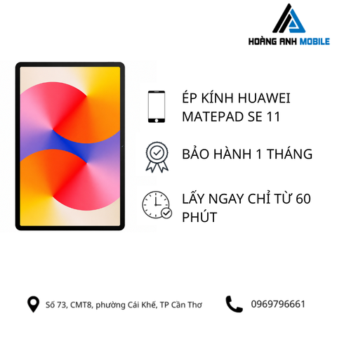 Ép kính Huawei MatePad SE 11