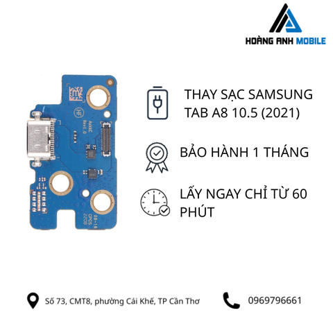 Thay sạc Samsung Tab A8 10.5 (2021)