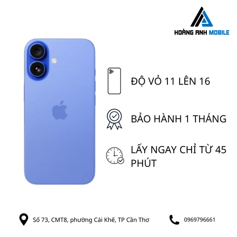 Độ vỏ iPhone 11 lên 16