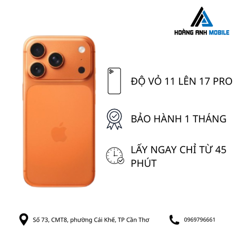 Độ vỏ iphone 11 lên 17 Pro