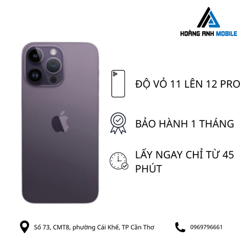 Độ vỏ iPhone 11 Pro lên 12Pro/13Pro/14/Pro