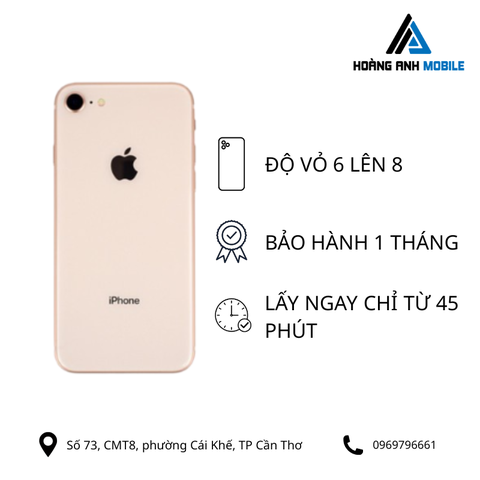 Độ vỏ iPhone 6/6s lên iPhone 8