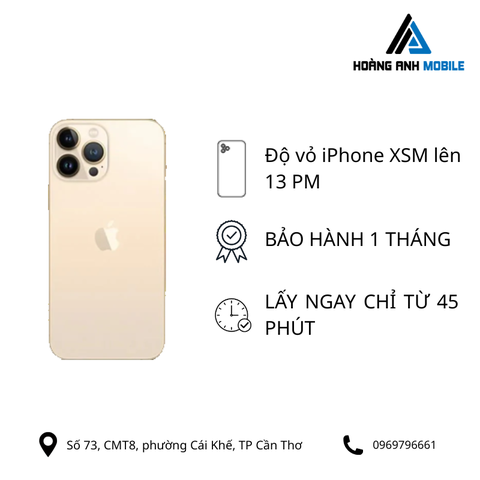 Độ vỏ XS Max lên 13 ProMax/14ProMax