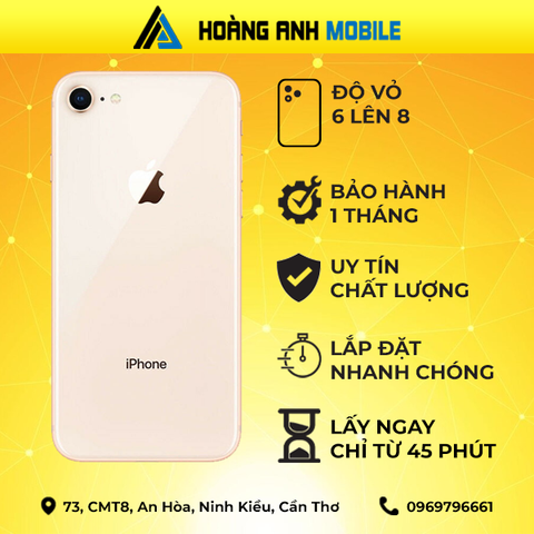 Độ vỏ iPhone 6/6s lên iPhone 8